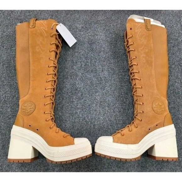 Converse Shoes - New CONVERSE Chuck 70 De Luxe Heel XX Platform High Western Women’s Sz 8 A15660C